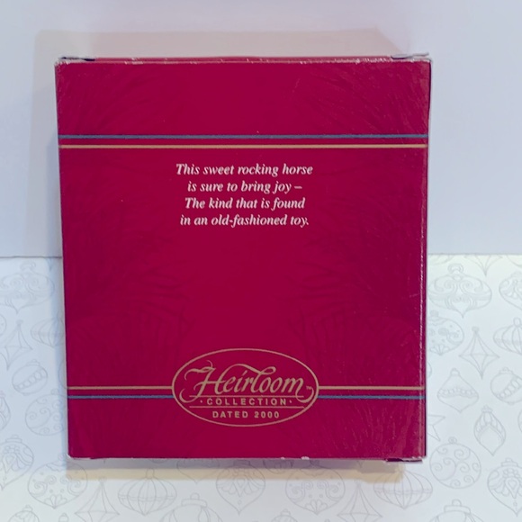 Vintage rocking horse 2000 3rd series - Picture 11 of 12